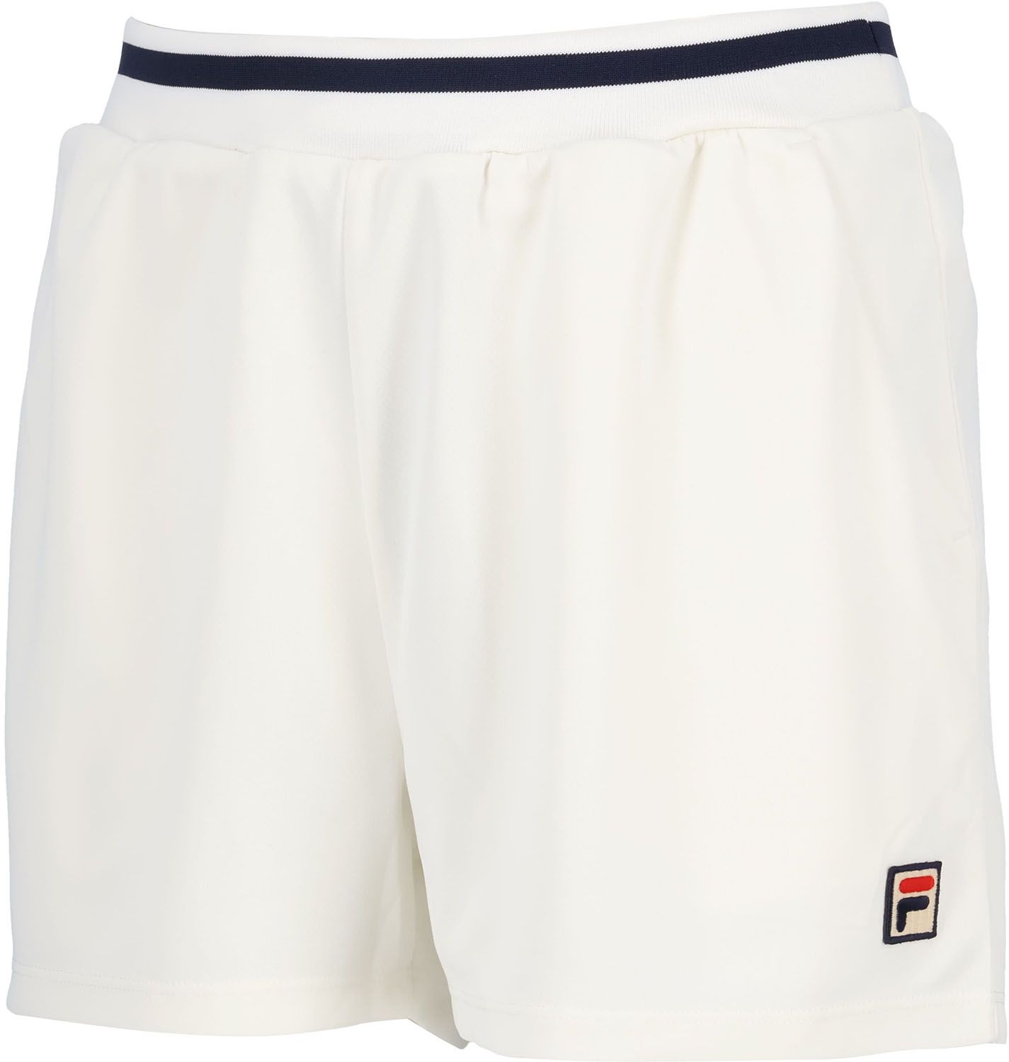 フィラ FILA テニス ショートパンツ レディース ウィメンズ 女性 大人 キュロットパンツ 半ズボン ボトムス ウェア ロゴ ワンポイント 単色 ポケット 部活動 クラブ スクール EL0215 02Z オフホワイト