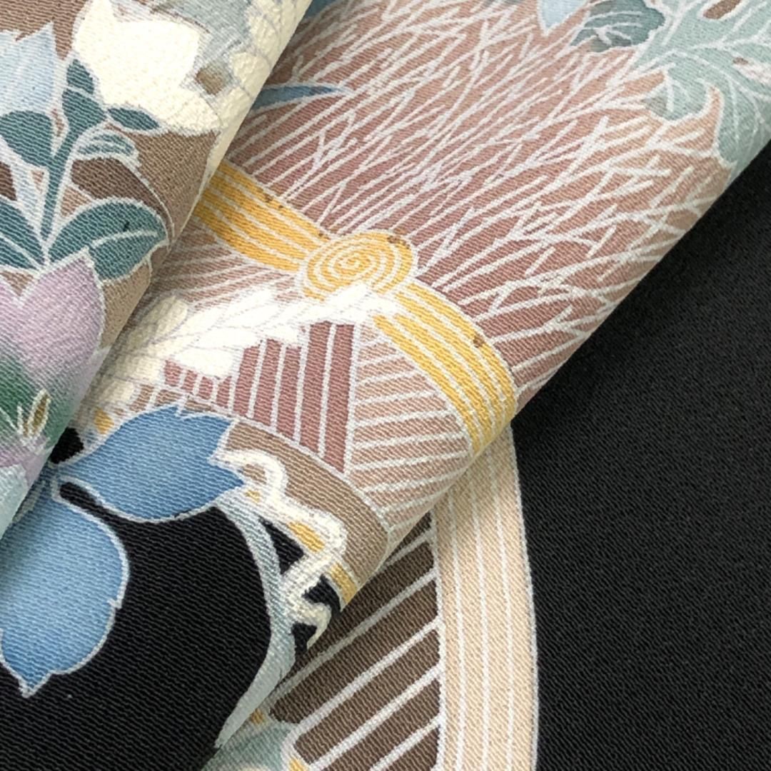 黒留袖 作家物 友禅 美しい花模様 K-4888 - メルカリ 