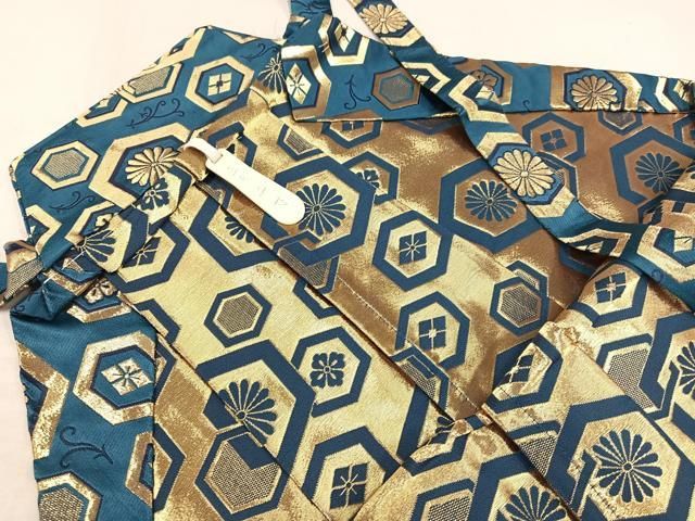 平和屋着物○男性 馬乗り袴 金襴袴 亀甲花文 AAAZ6824ph 金襴袴 