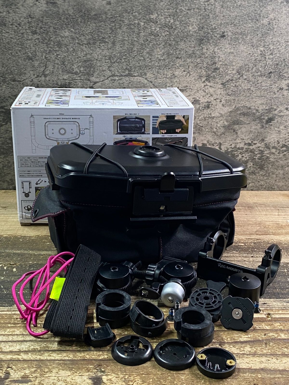 IV400 レックマウントプラス ライド オン バッグ アクセサリー付き