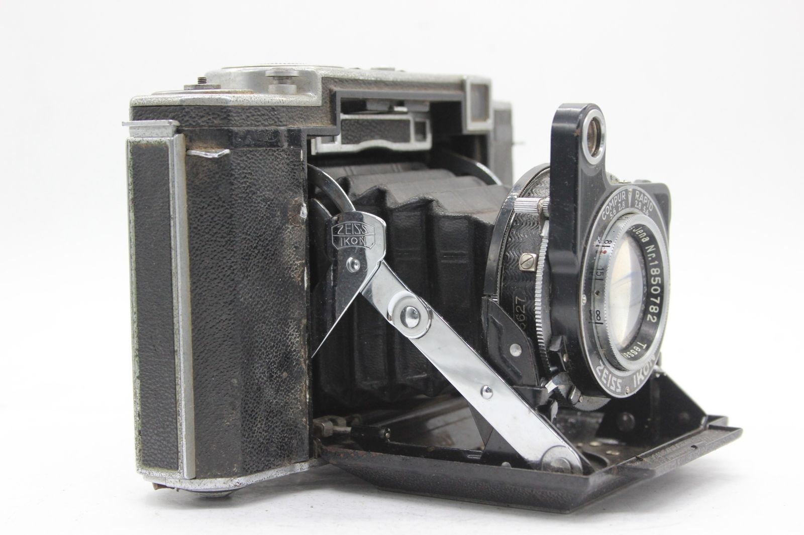 【訳あり品】 ツァイスイコン Zeiss Ikon Super Six 530/16 Carl Zeiss Jena Tessar 8cm F2.8  蛇腹カメラ s8758