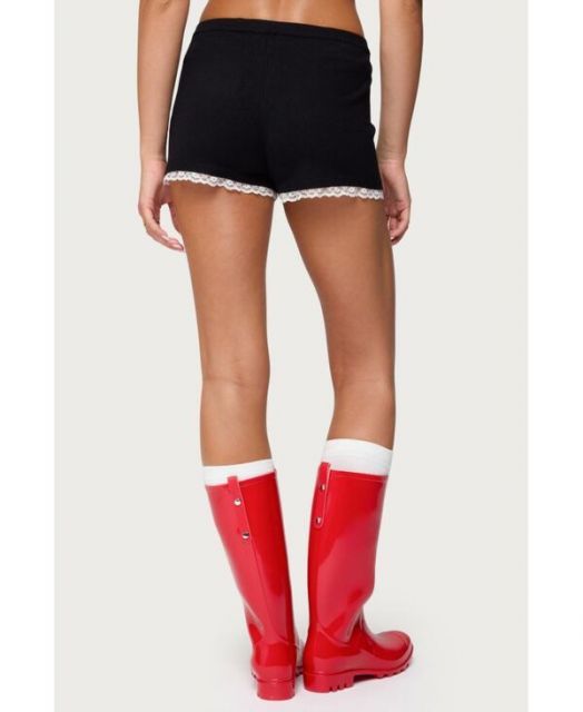 Hullo nice day! ハローナイスデイ ガルゼパンツ パープル