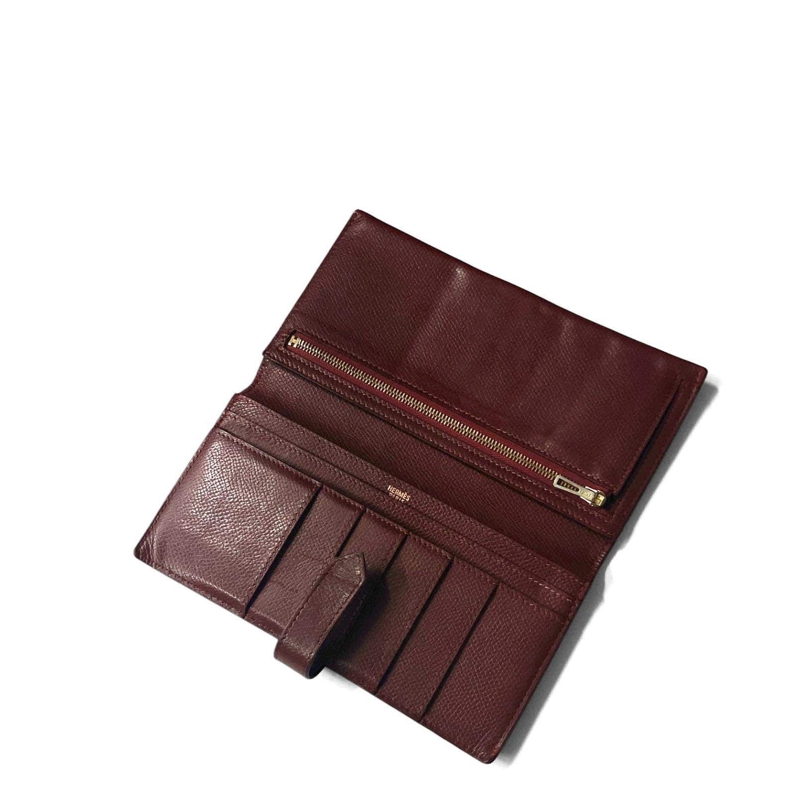 中古品】02年製 □F刻印 HERMES エルメス ベアンクラシック シェーブル 