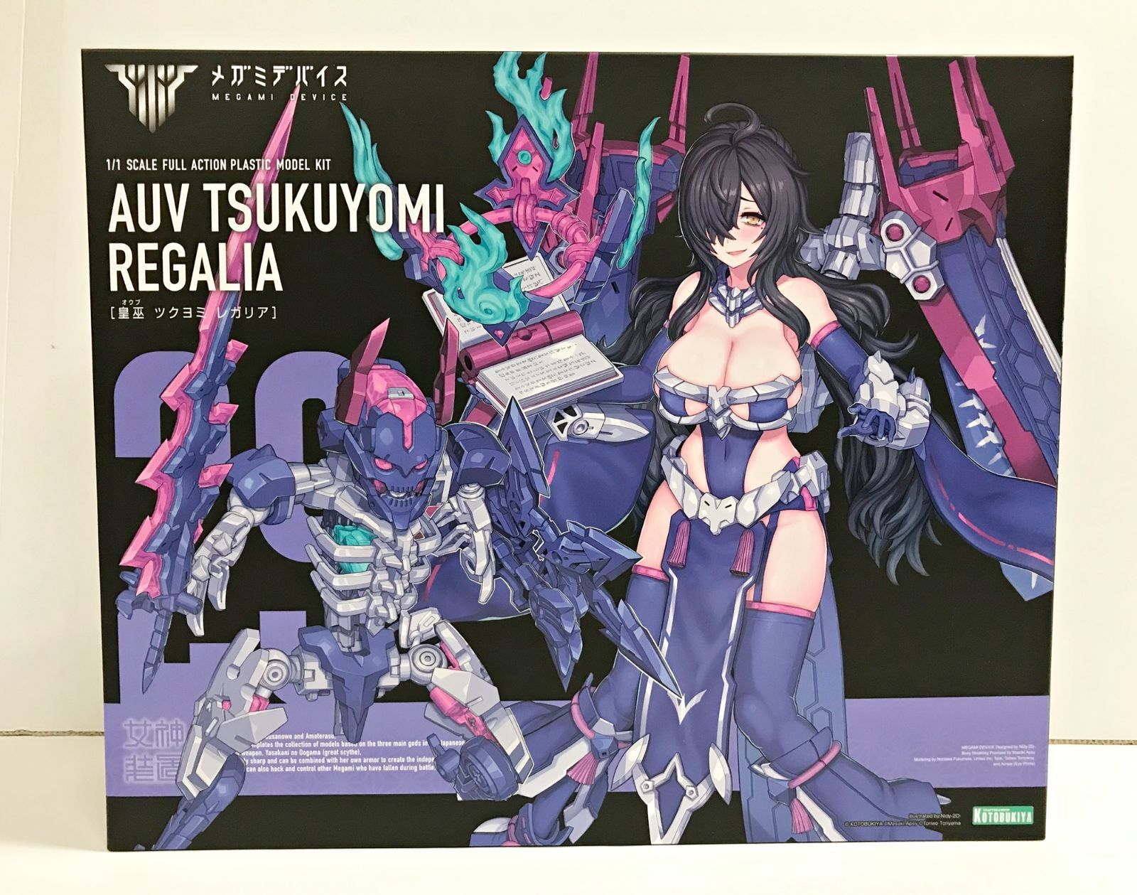 34.【未開封】1/1 皇巫 ツクヨミ レガリア メガミデバイス KP702