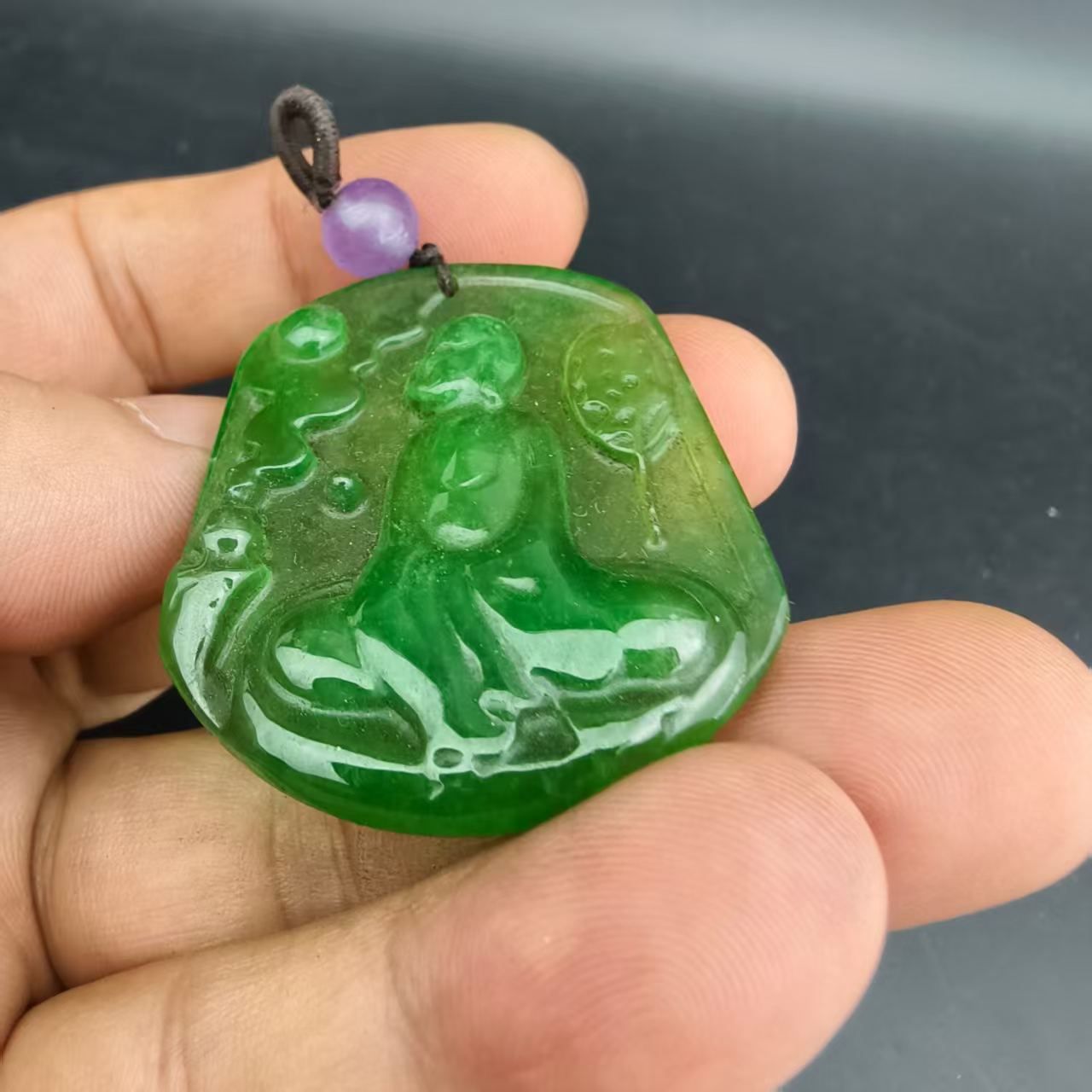 和田玉 中国古玩 中国古美術 玉石 骨董 秘藏 清 玉彫 和田玉 玉壁 玉質細膩 包漿厚重 沁色