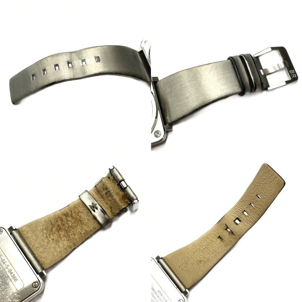 ボロット BELL&ROSS BRS-64 クォーツ カモフラージュ ベル&ロス BELL&ROSS BRS-64-S グレーカモフラージュ 腕時計
