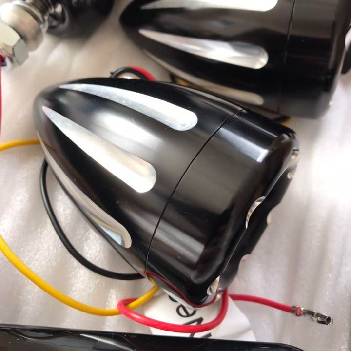LEDフォグ ツーリング ステー ハウジング フルセット ハーレー FLHX 