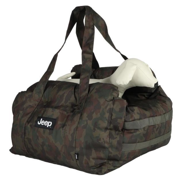 Jeep ジープ 3WAY DRIVE CARRY BED ドライブキャリーベッド 迷彩 小型犬 犬 ドライブベッド キャリー