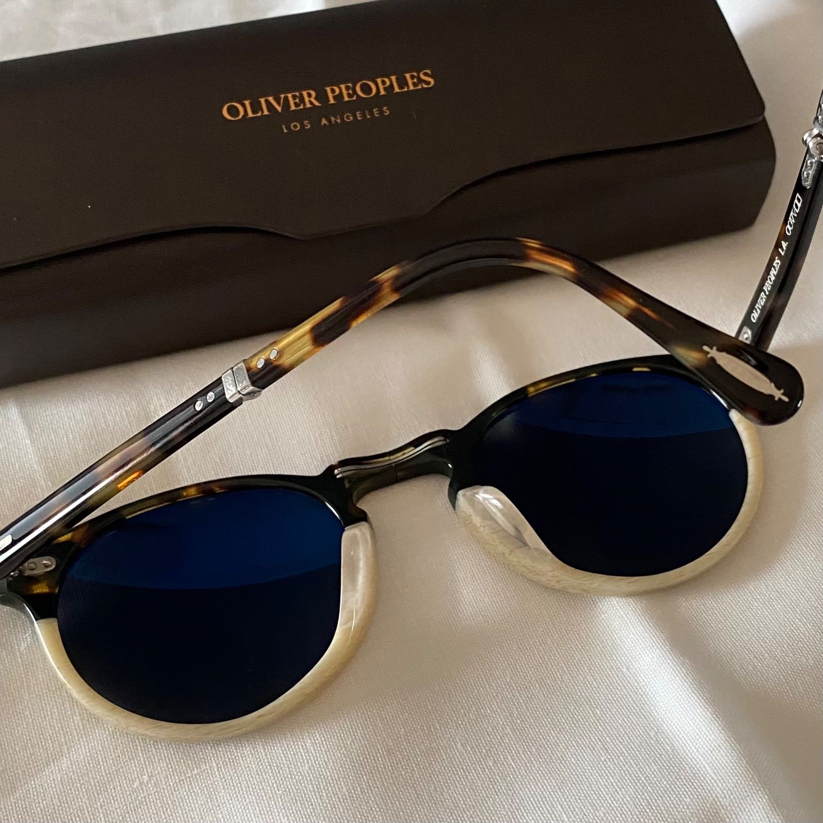 OV257 新品 OLIVER PEOPLES Gragory Peck Sun 折り畳み サングラス