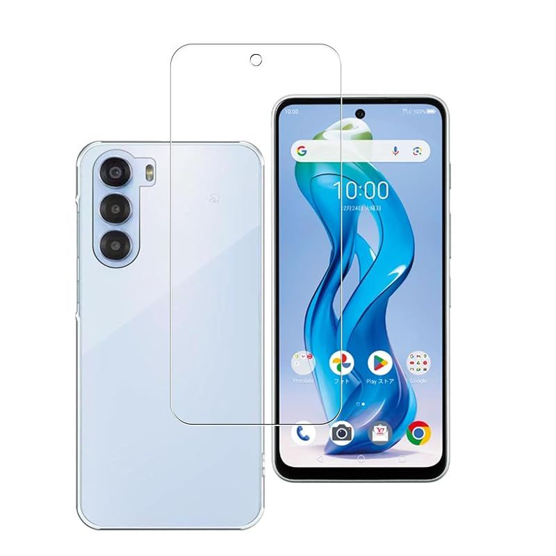 nubia S 5g ホワイト スマートフォン本体＋クリアケース付き ZTE nubia S 5G ケース nubia s 5g ケース クリア 衝撃 nubia s 5g
