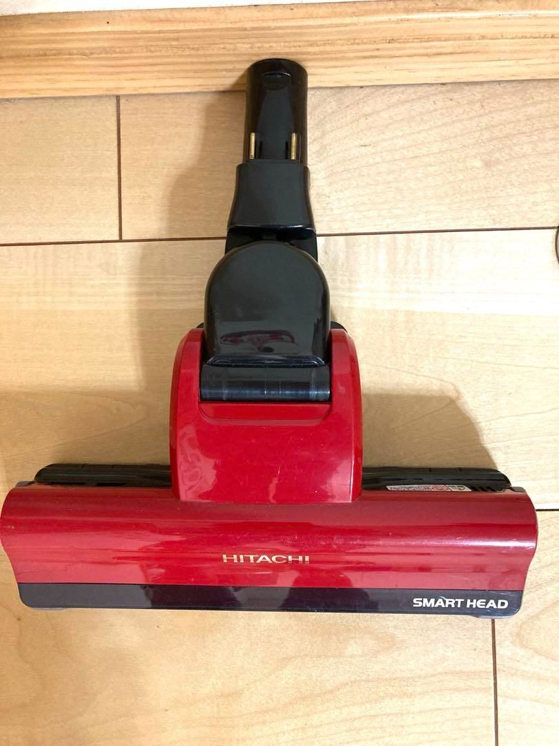 中古　赤　美品　日立　D-DP25 　PV-BH900H 掃除機　ヘッド　レッド 赤 中古 動作保証 D-DP19 ヘッド 回転ブラシ 日立 掃除機 PV-BHL