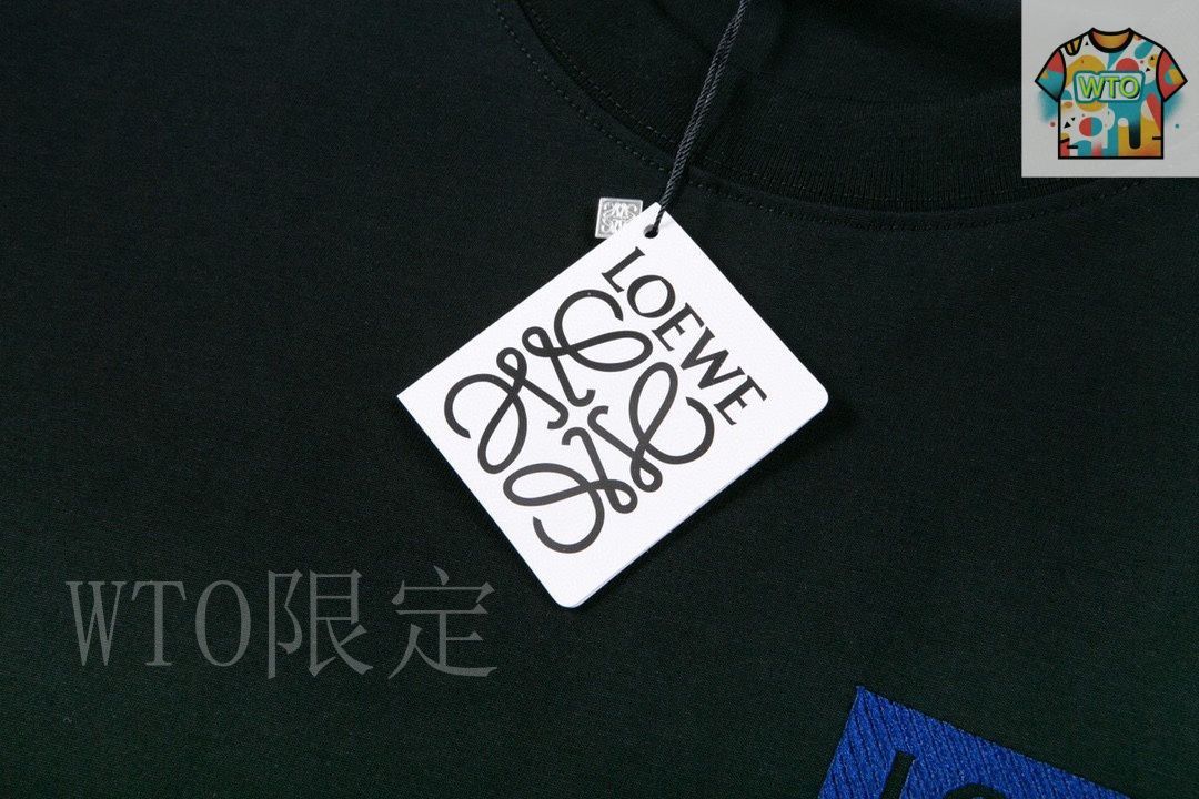 LOEWE✨パウラズイビザ　ロゴ刺繍　染め加工　スウェット　オーバーサイズ LOEWE✨パウラズイビザ ロゴ刺繍 染め加工 スウェット オーバー