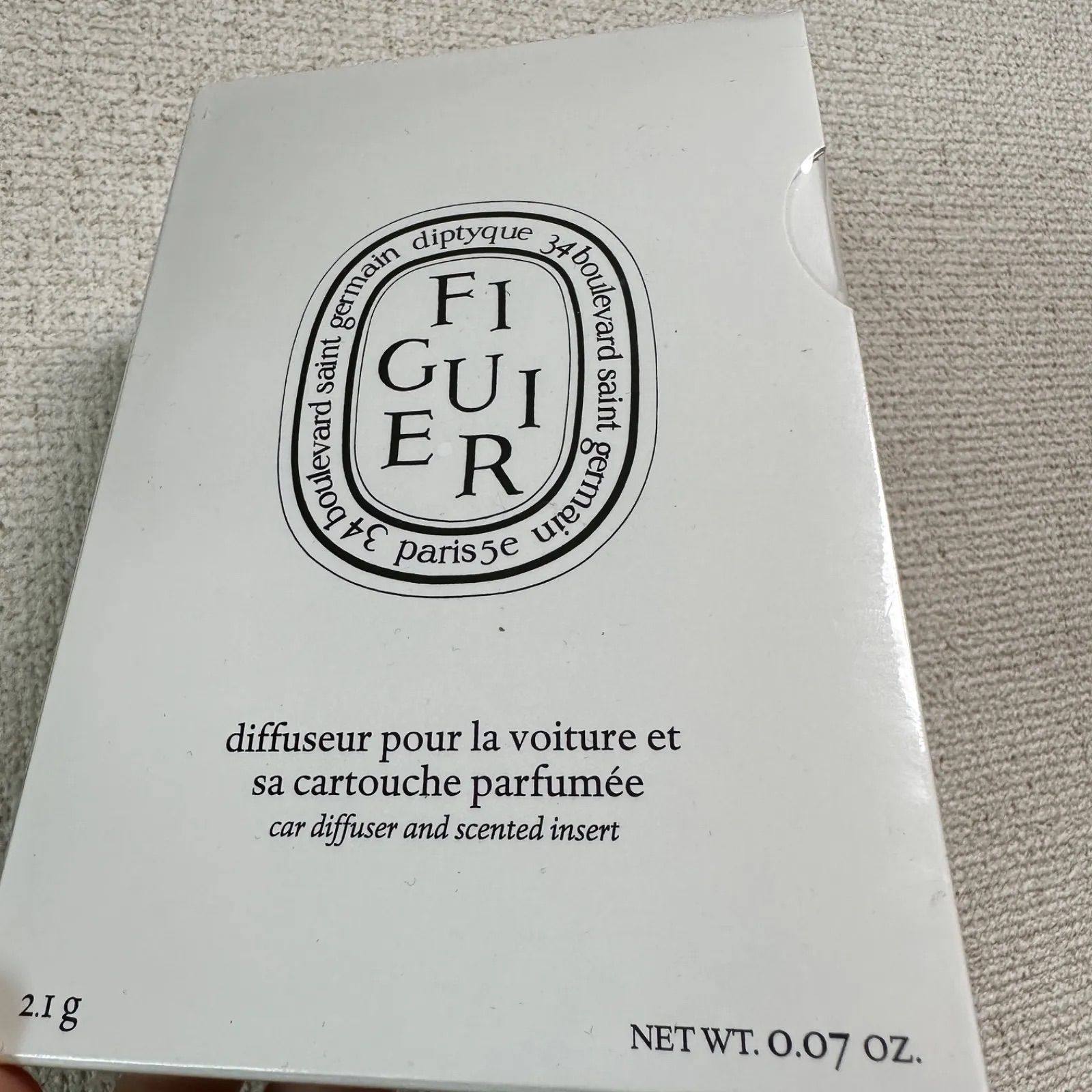 未開封 diptyque カーディフューザーセット FIGUIER - メルカリ