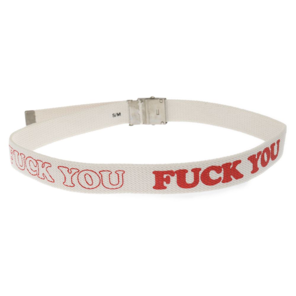 SUPREME (シュプリーム) 17AW×HYSTERIC GLAMOUR Fuck You Belt