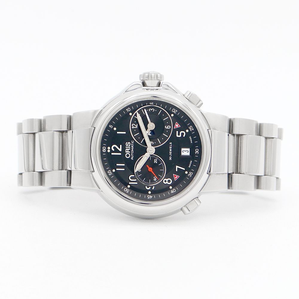 内部点検済 ORIS オリス クラシック ワールドタイマー GMT 7494 