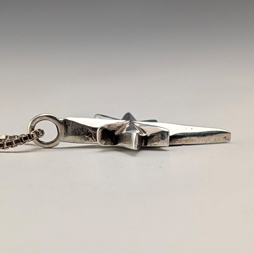 純銀ネックレス付き