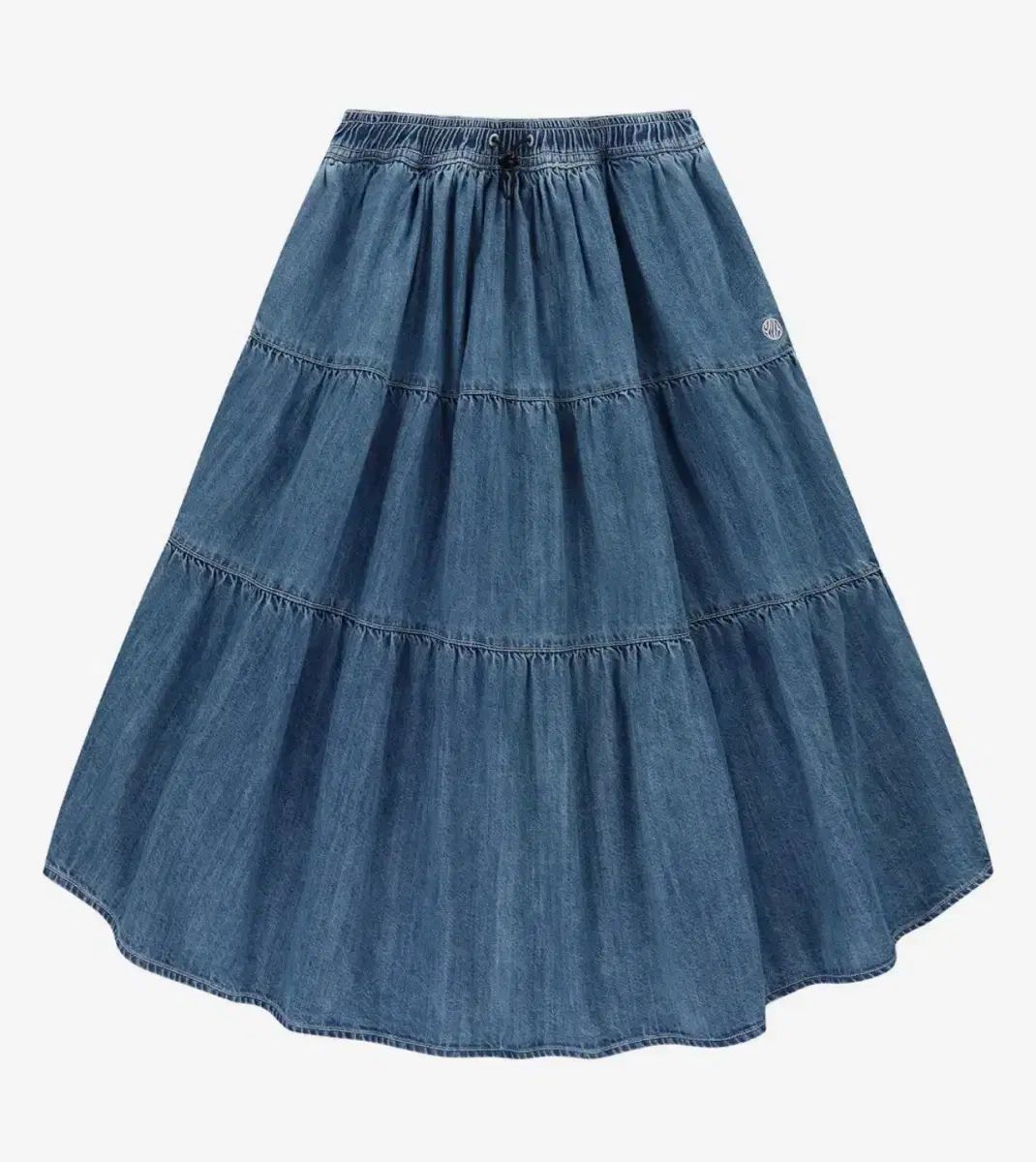 オフグリッド OG ヘリテイジ デニム ロング スカート S - ブルー