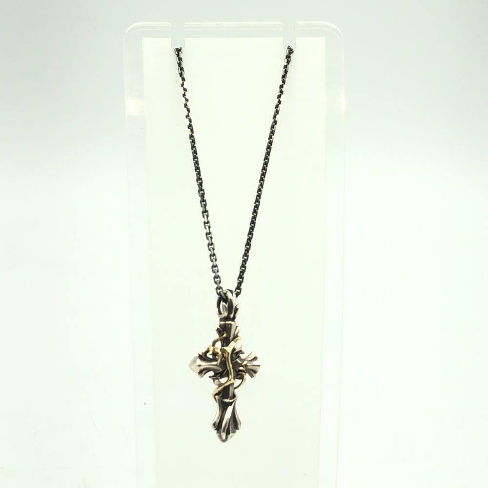 エムズコレクション K10 クロス ネックレス