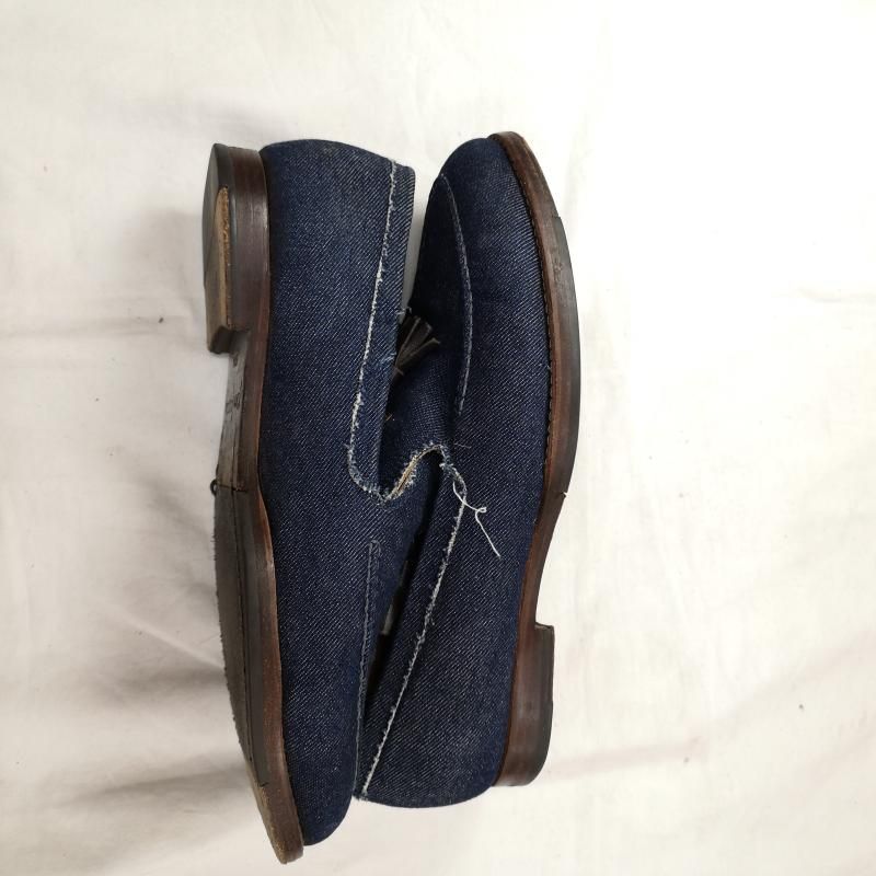  ポルペッタ ローファー Brilla per il gusto 別注 デニム タッセル 39 1 2 その他 靴
