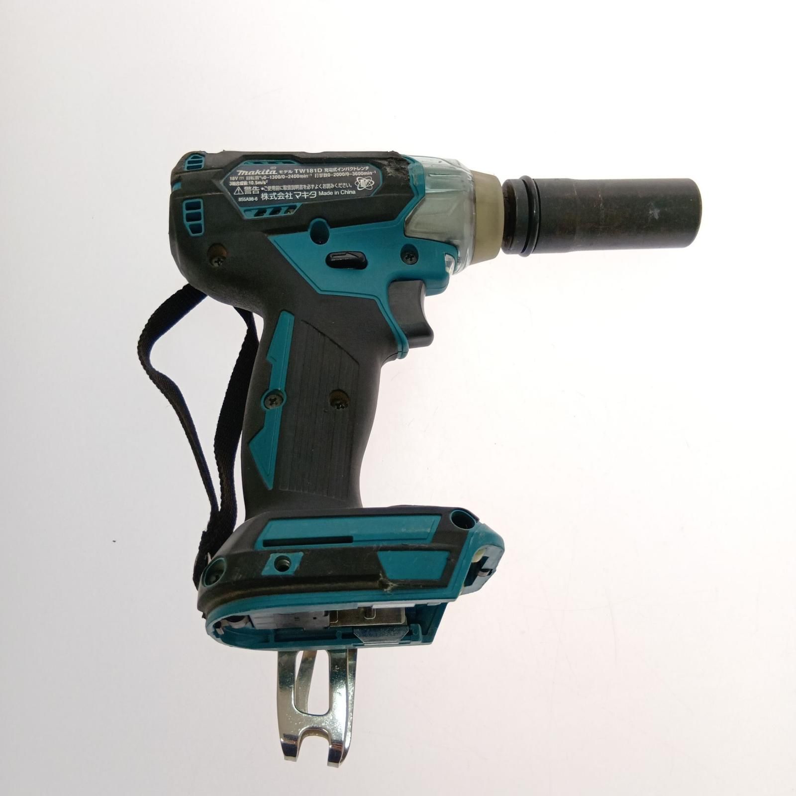 □□MAKITA マキタ 充電式インパクトレンチ18V TW181D グリーン