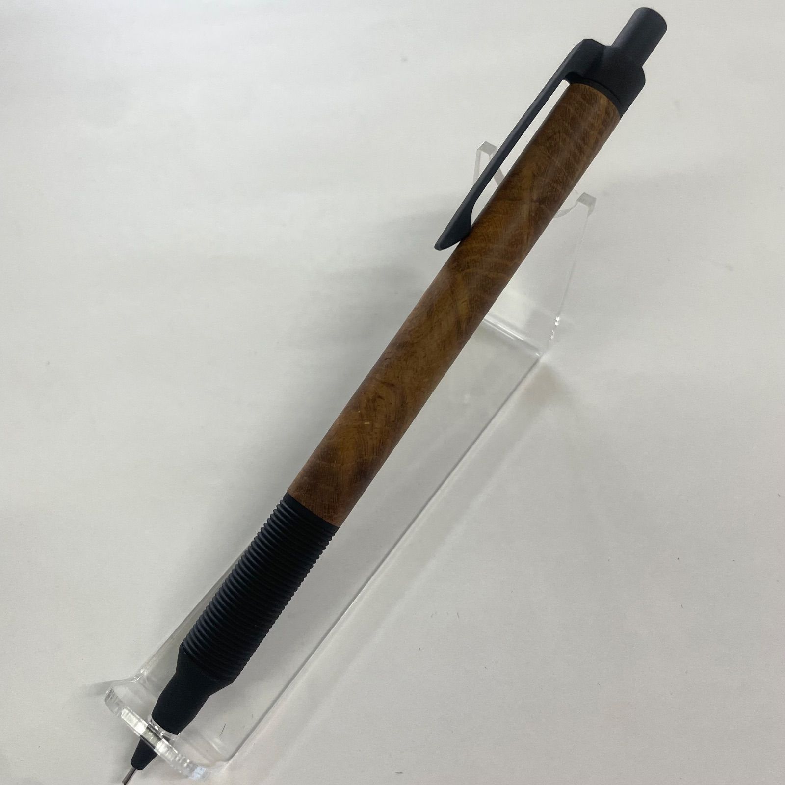 LUDDITE エバードロー 銘木モデル Mブラック チーク シャープペンシル 0.5mm WWW_SKLAD-KIRPICHA_RU