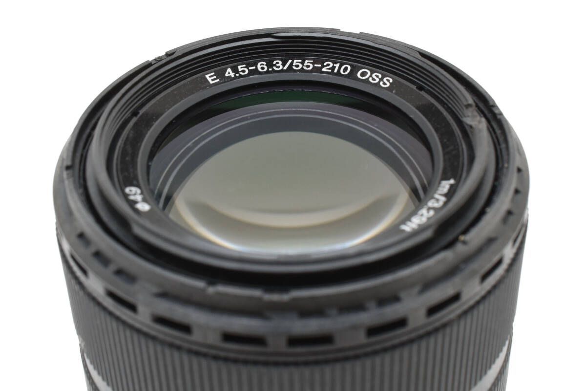 ☆ ソニー SONY E 55-210mm F4.5-6.3 OSS Eマウントレンズ ☆ L66#6517 