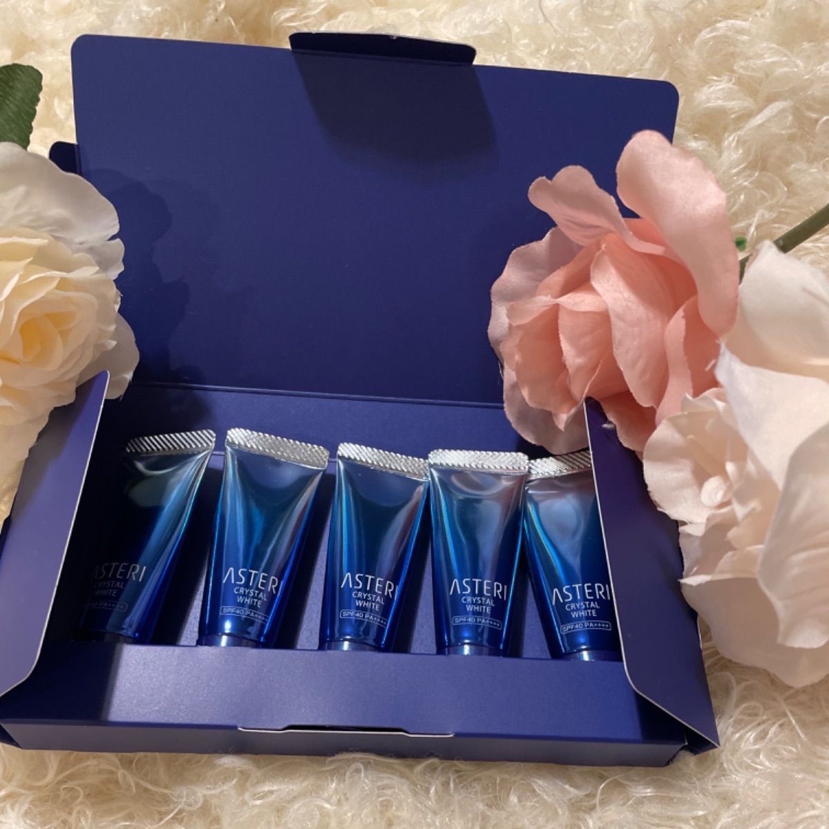 ASTERI クリスタルホワイトファンデーション 13本セット アステリ