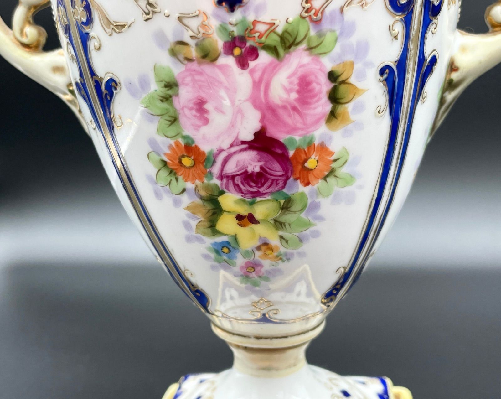希少】オールドノリタケ 27cm 花瓶 里帰りアンティーク マルキ印