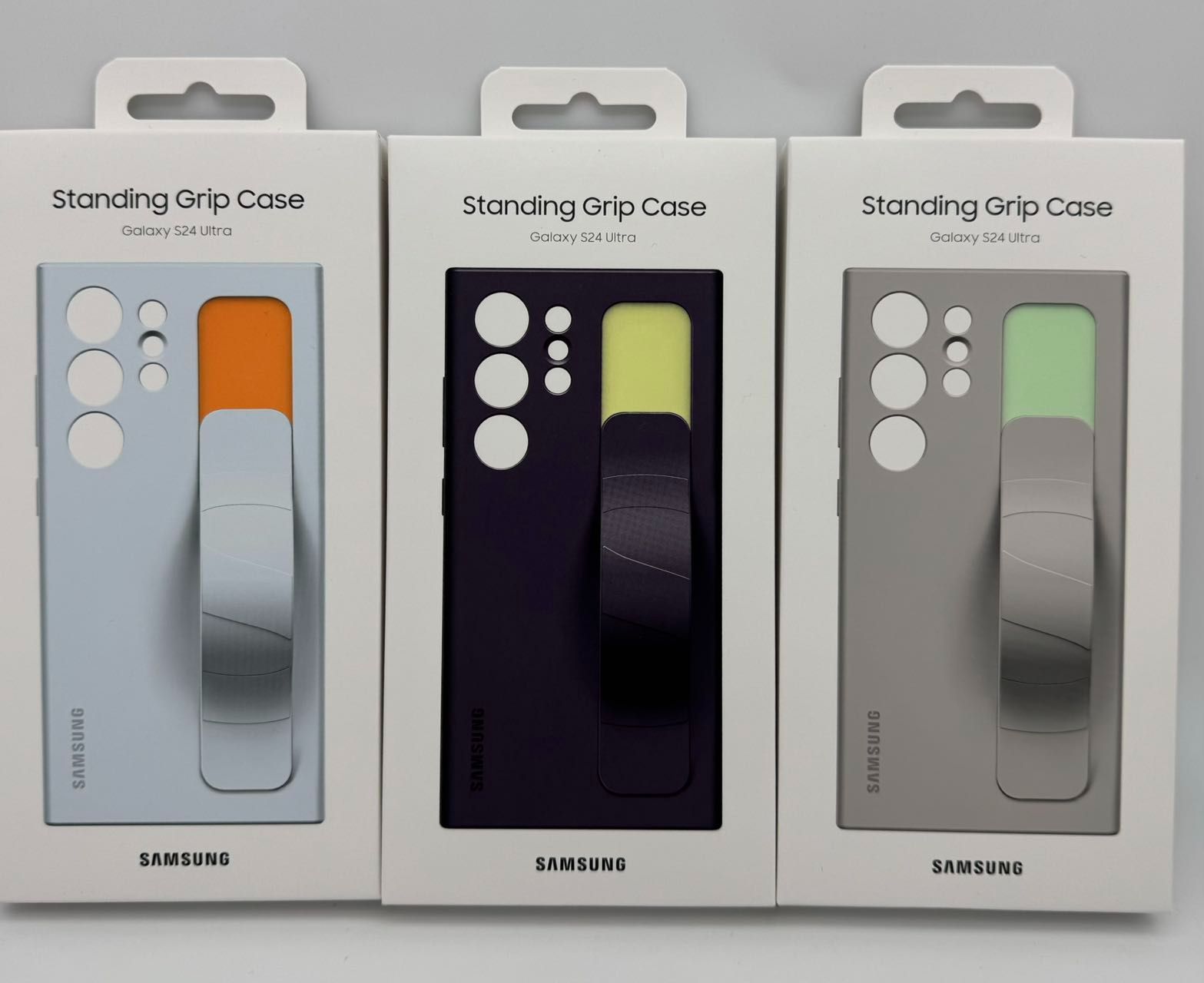 Galaxy S24 Ultra 5G 純正 スタンディング グリップ ケース