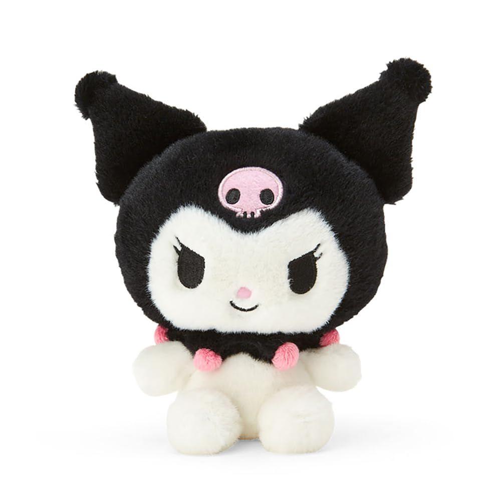 サンリオ(SANRIO) ぬいぐるみSS クロミ クロミちゃん kuromi 18×16×10cm キャラクター 617393 [クロミ] [SS]