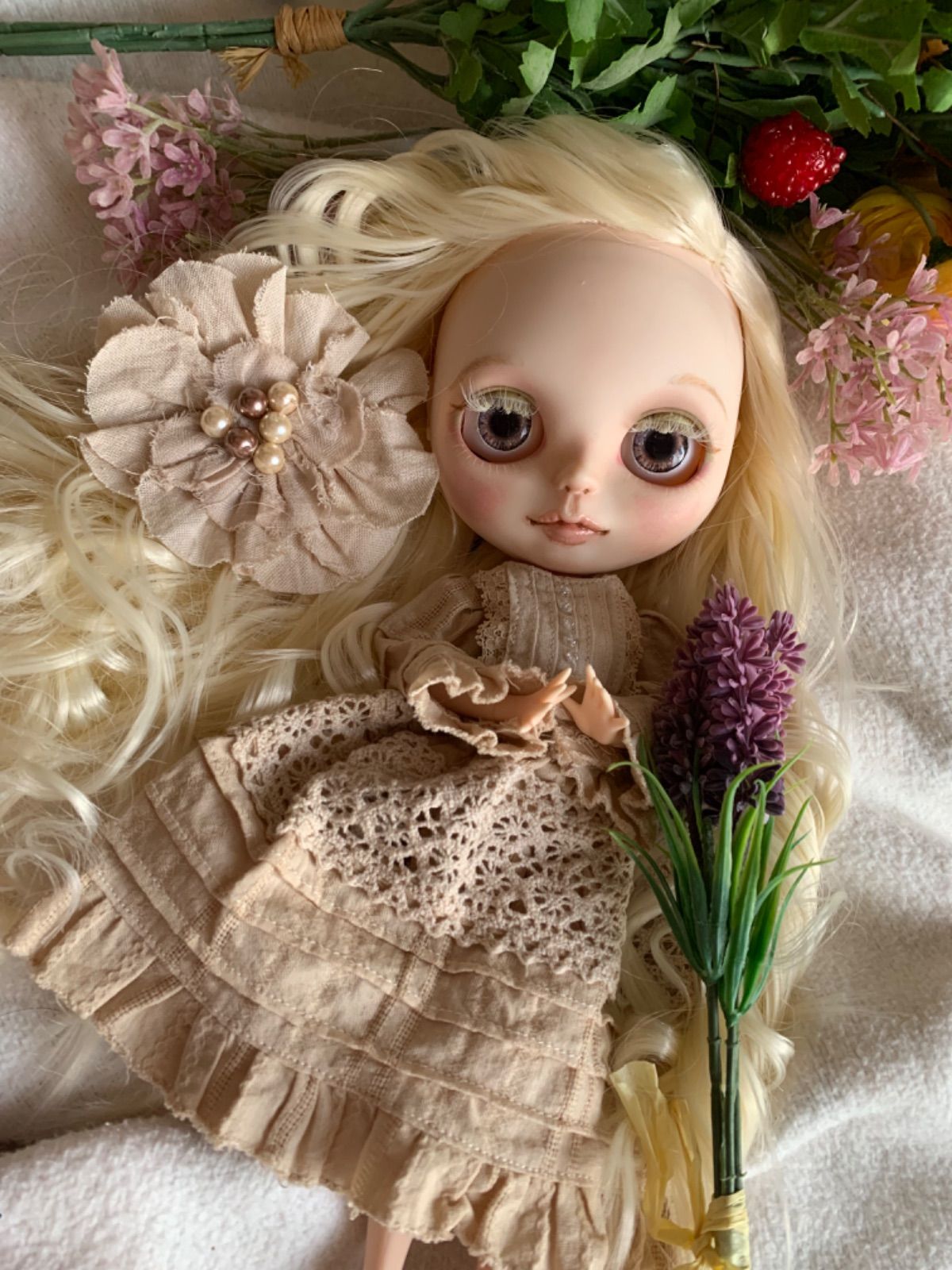 ラスト価格】カスタムアイシードールNo.45(ブライスサイズ) - メルカリ