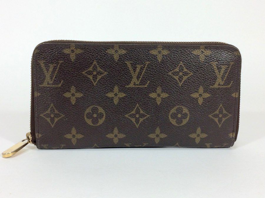 ルイヴィトン 長財布 モノグラム ジッピーウォレット 【極美品】 返品