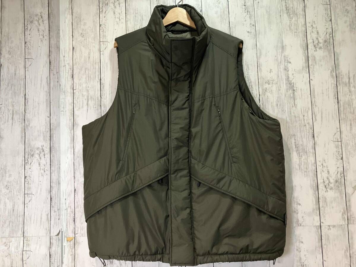 WILDTHINGS ワイルドシングス Monster Vest モンスターベスト WT21215SN 中綿ベスト ナイロンベスト オリーブ M
