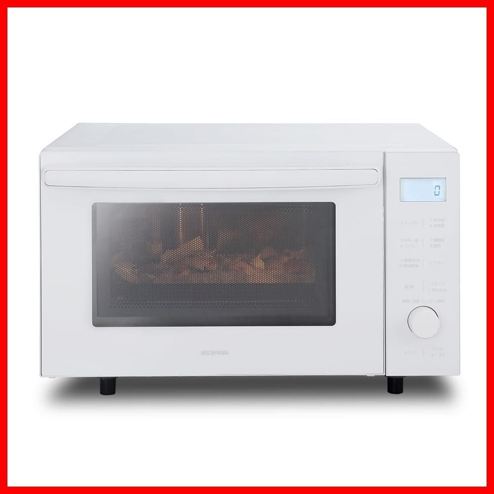 商品 全国対応 ヘルツフリー レンジ~600W オーブン~200℃ フラットテーブル 自動メニュー11種 18L トースト 1年メーカー保証 オーブンレンジ ホワイト アイリスオーヤマ MO-F1809
