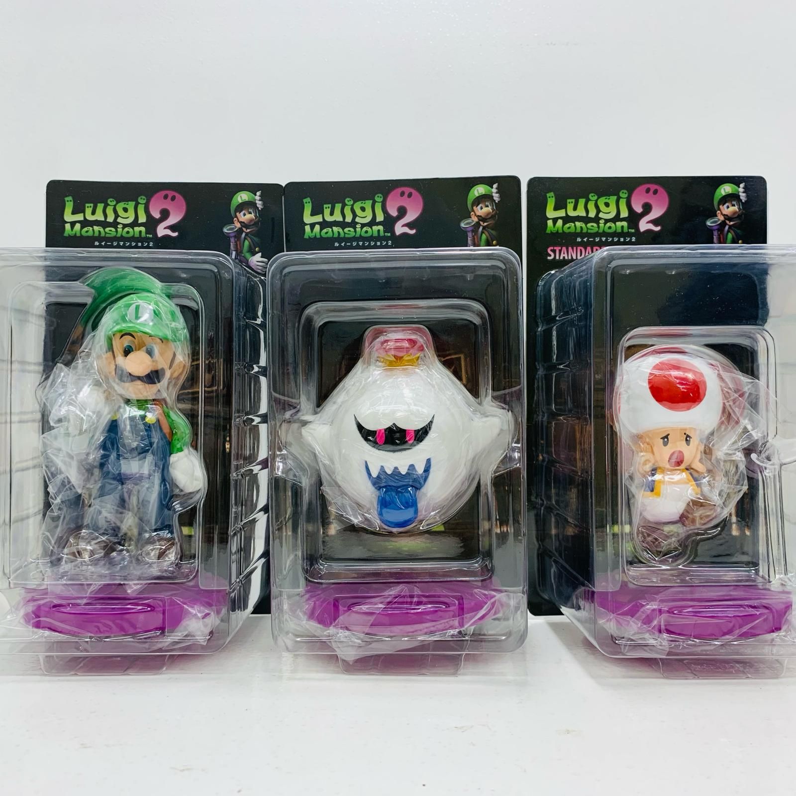 中古 フィギュア ルイージマンション2 キノピオ ルイージ キング