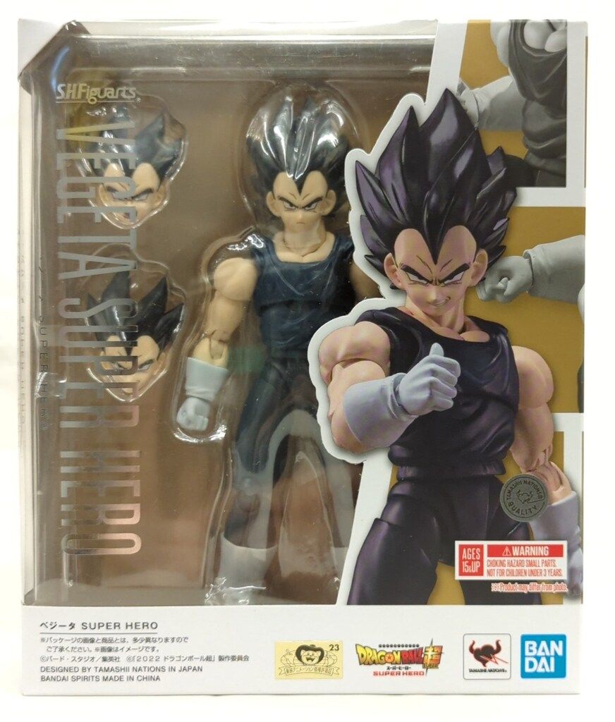 BANDAISPIRITS S.H.Figuarts ドラゴンボール超 ベジータ SUPER HERO バンダイナムコ版