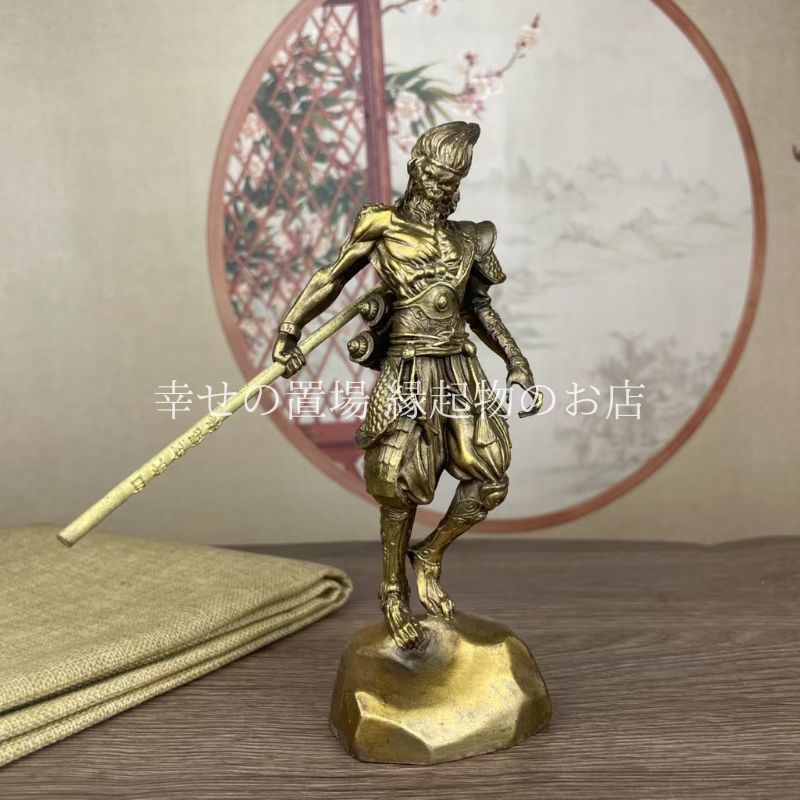 釈迦様の掌に孫悟空] 仏像美術 骨董 置物 古美術 飾り物