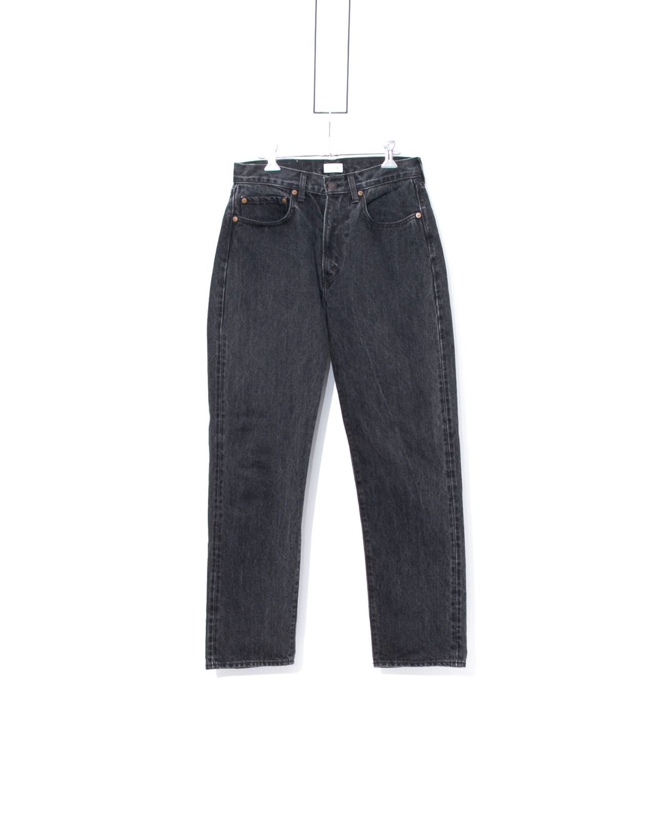 CIOTA　シオタ　ブラック スビンコットン  NPTM-2TP13.5oz テーパードデニム ミディアム
