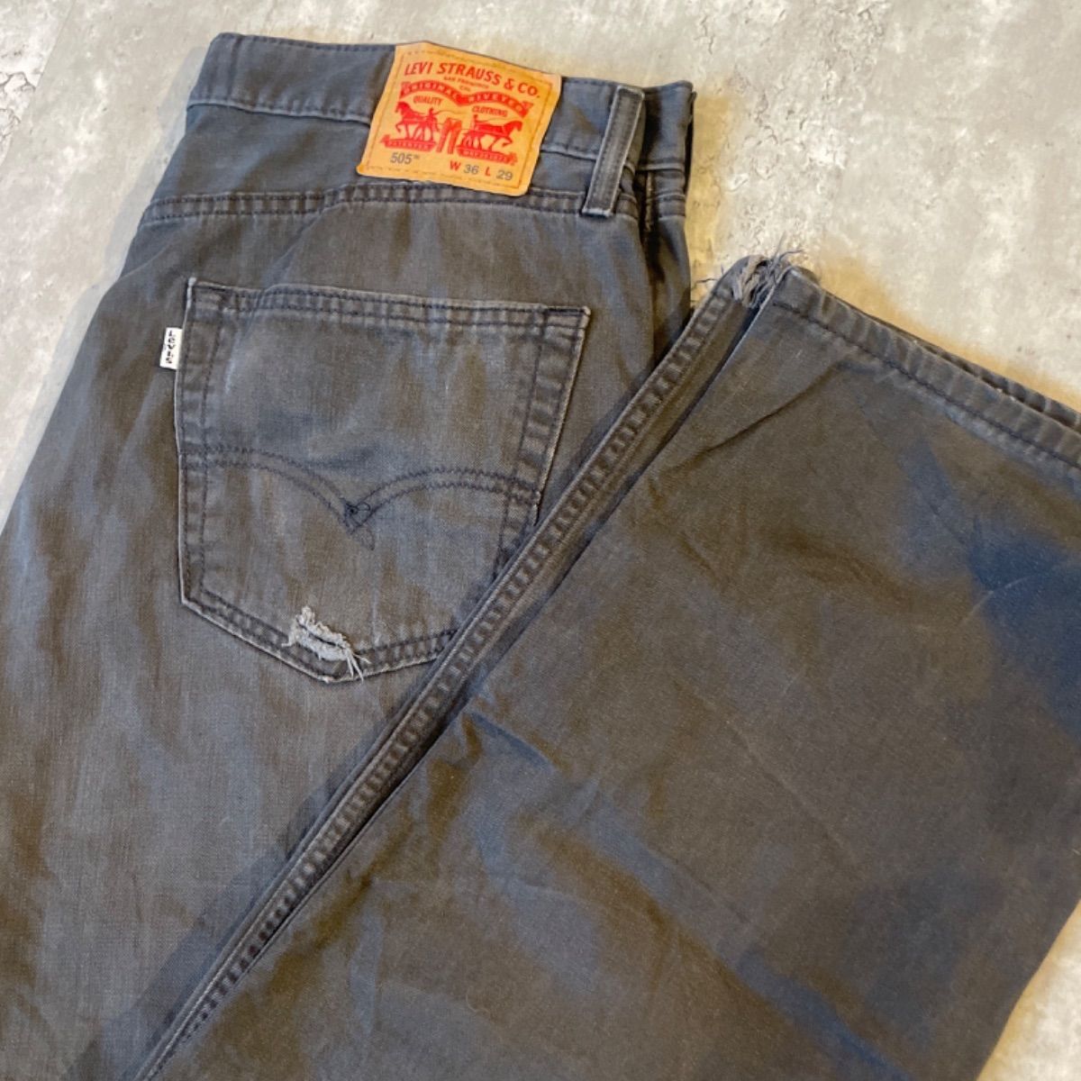 [即購入可]Levi's550 ブラックデニム　36×29