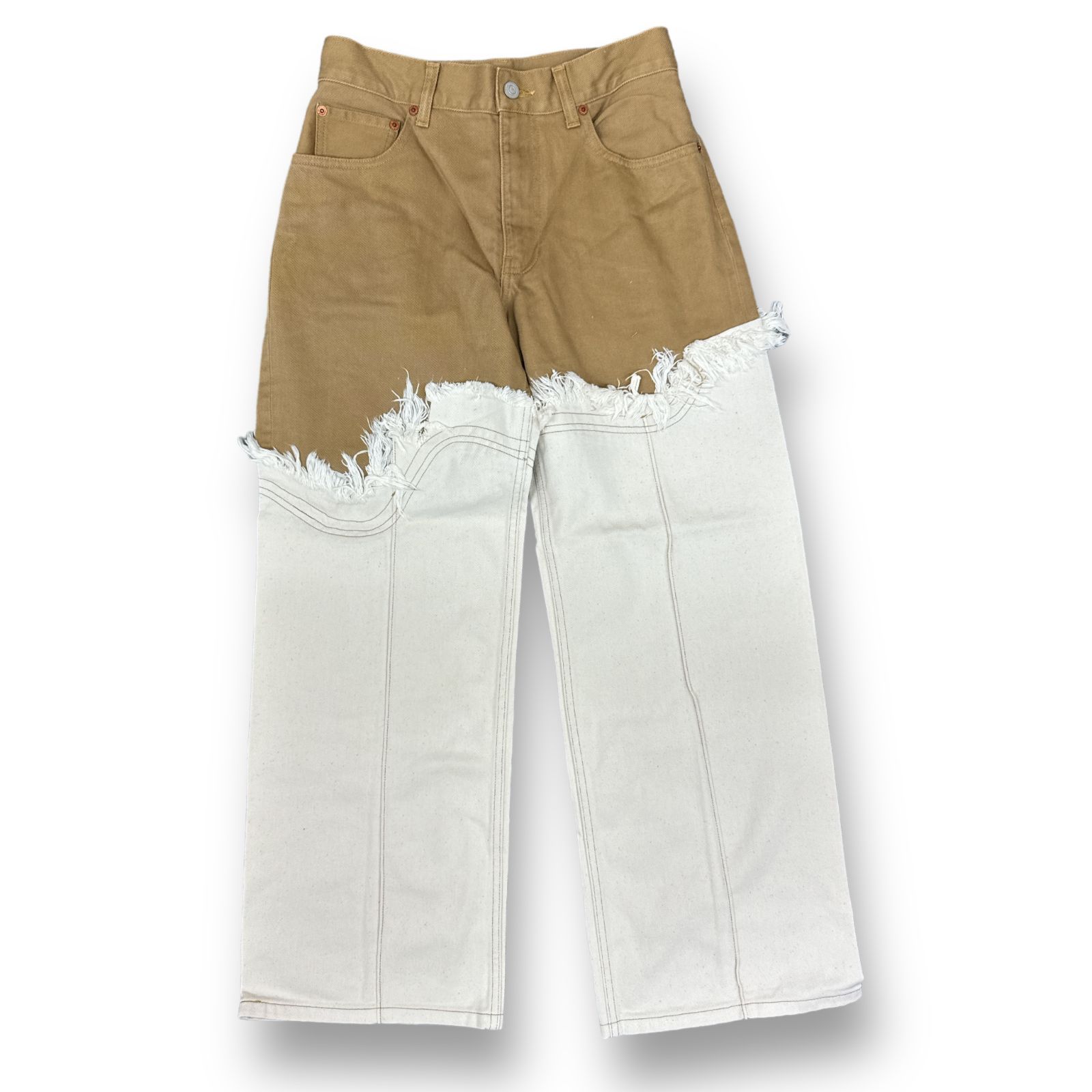 定価40700円 新品 kotohayokozawa 23AW Fringe Denim Pants フリンジ 
