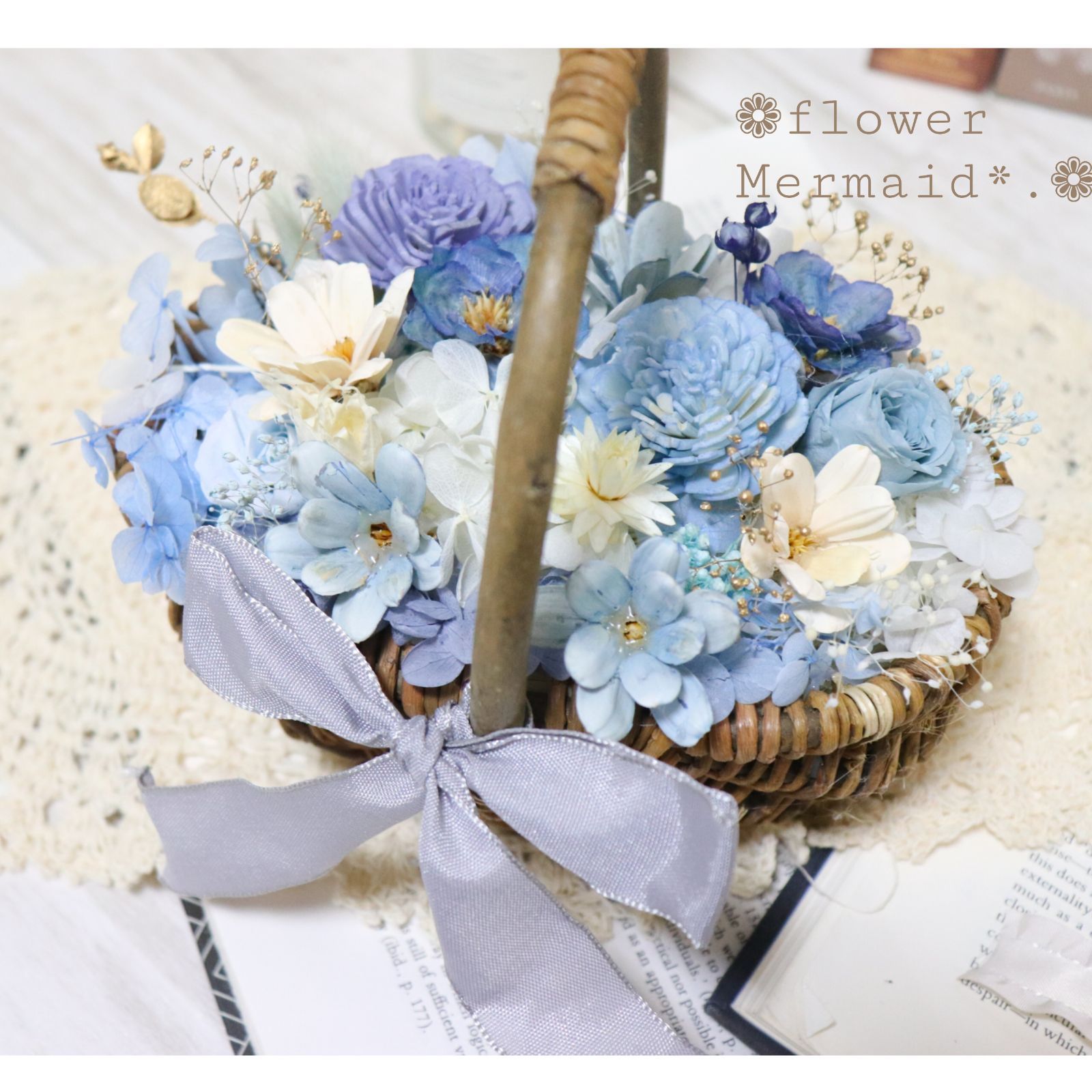 アンティーク タグ コラージュ ドライフラワー 手作り プレゼント №892w アンティーク タグ コラージュ ドライフラワー 手作り