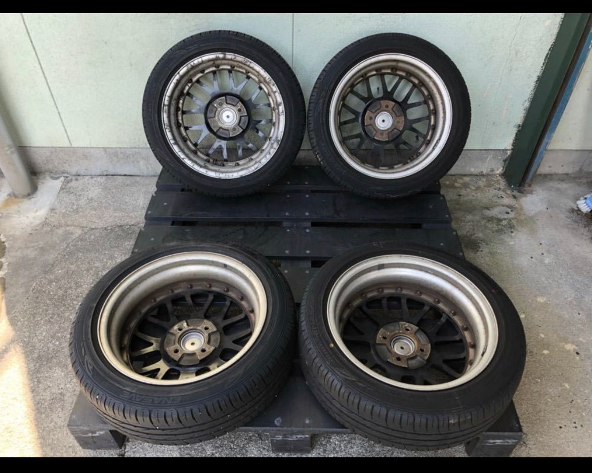 SSR Professor MS1 SL 18 7.5J 43 4 100 4本 BBS WORK USDM JDM