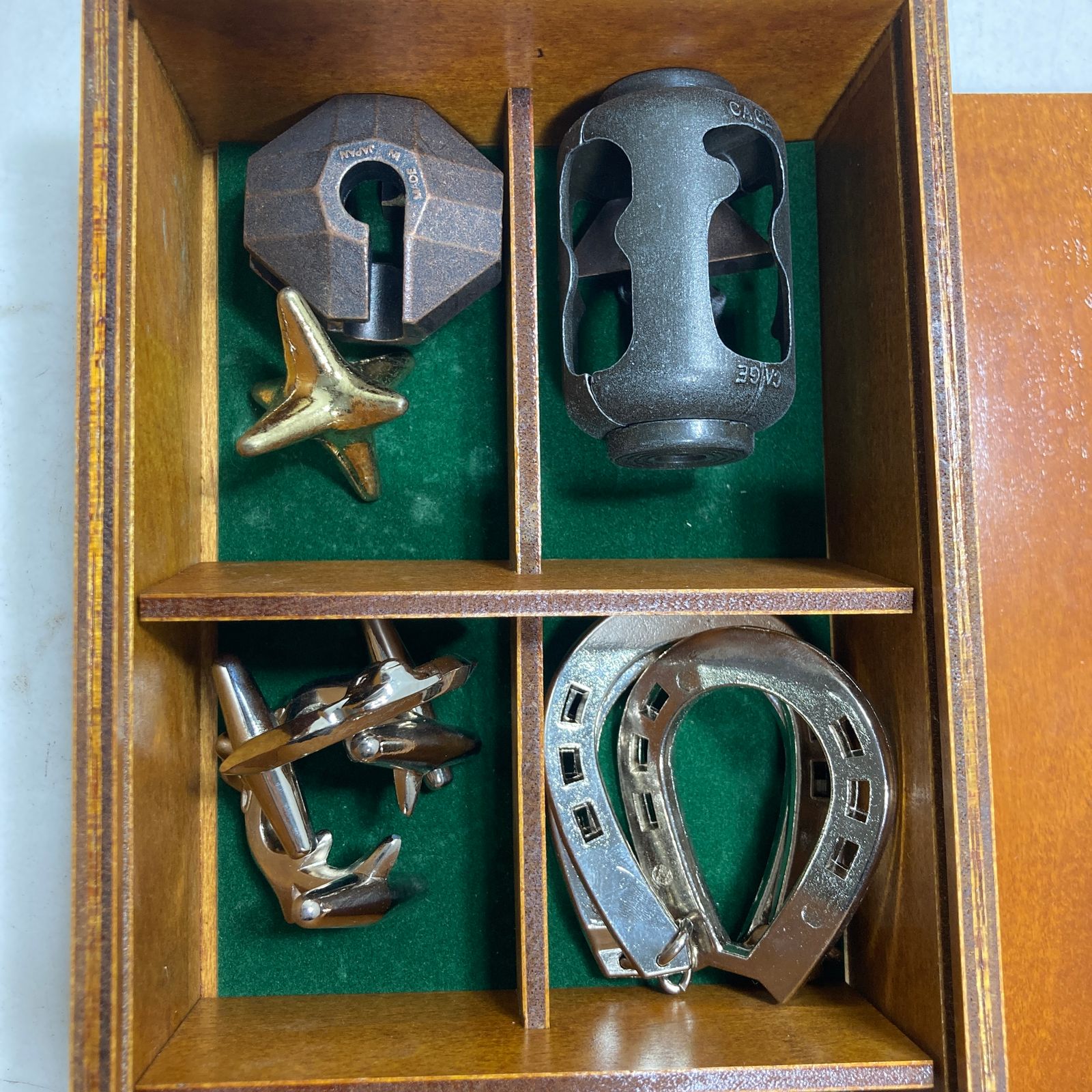 キャストパズルセット(知恵の輪⁉️) ハナヤマ 知恵の輪 ハズル