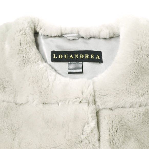 Lou Andrea(ルーアンドレア) ラビットファー ジャケット 高級 ② ルー 
