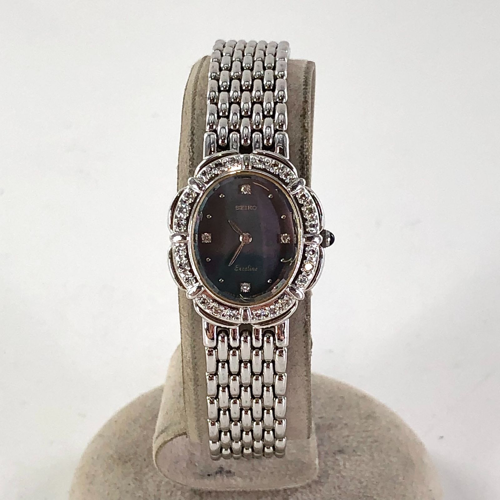 【美品】セイコー エクセリーヌ クォーツ【5A50-5190】4Pダイヤ 稼働品 楽天市場】SEIKO EXCELINE セイコー エクセリーヌ クォーツ 5A50