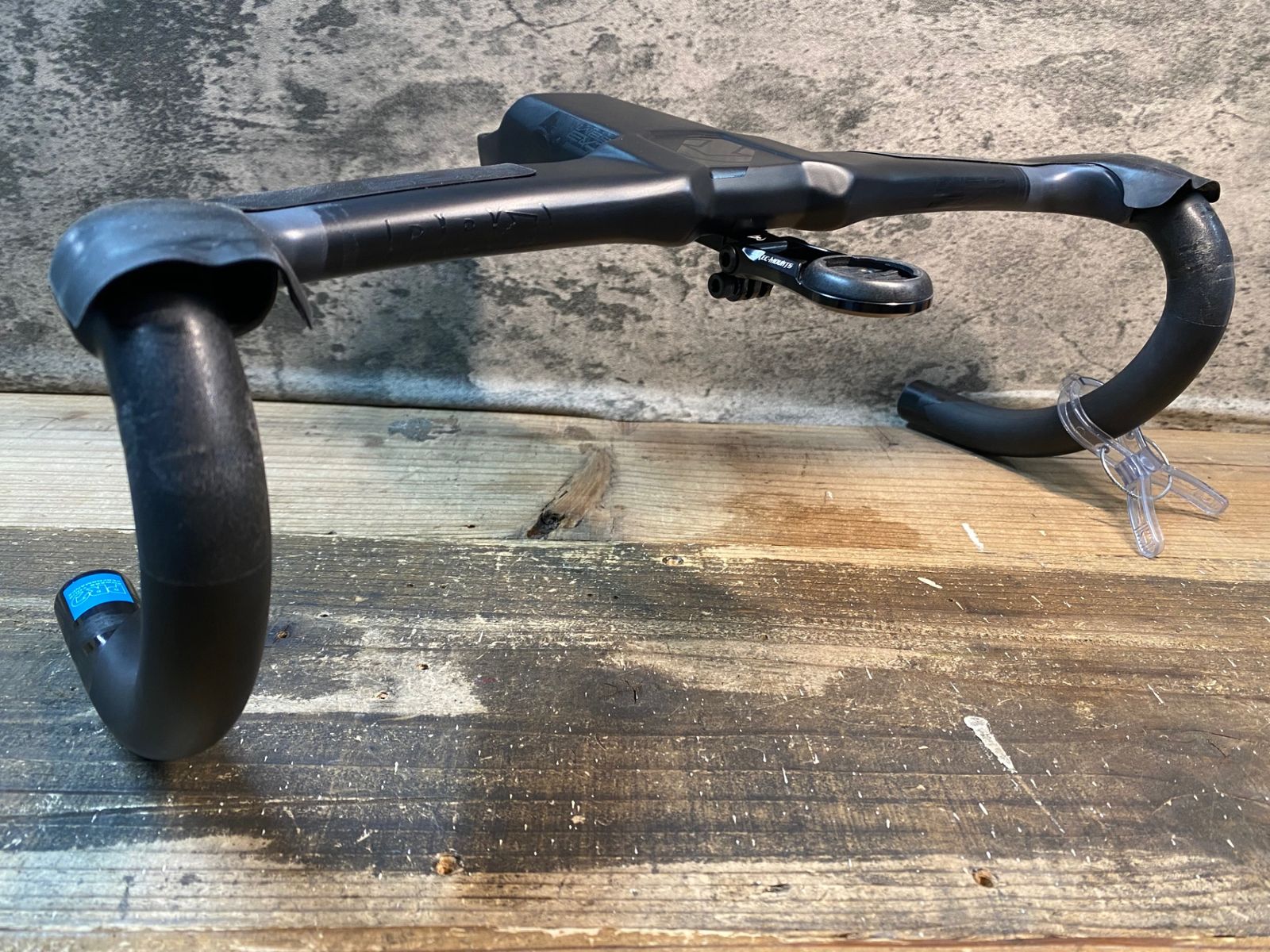 IS562 シマノ SHIMANO プロ PRO VIBE EVO カーボン ステム一体型ハンドル ブラケットC-C380㎜ 125㎜