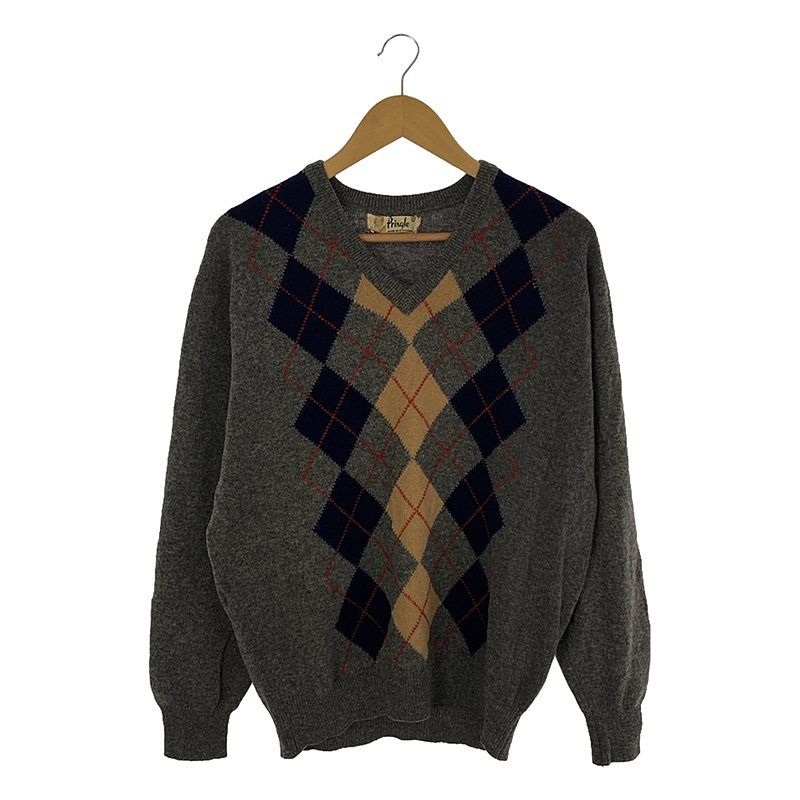 80s SCOTLAND製 Pringle ニット ウール セーター プリングル イギリス