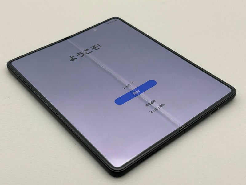 中古】SCG11 Galaxy Z Fold3 5G【訳あり 】SIMロック解除済み