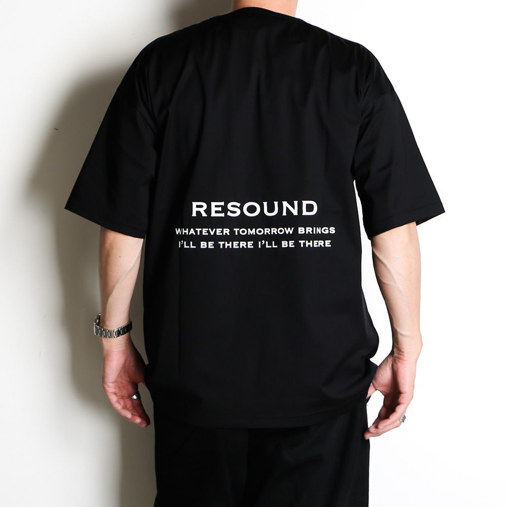 RESOUND CLOTHING 】BACK ICON ROGO LOOSE TEE / オーバーサイズ