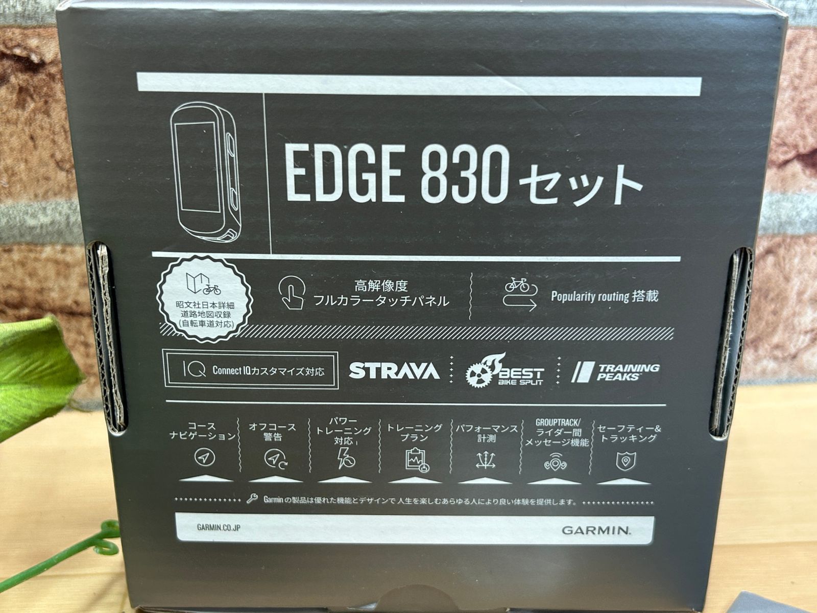 テルスポ イチ推し!! 極上品!! GARMIN EDGE 830J SET ガーミン エッヂ